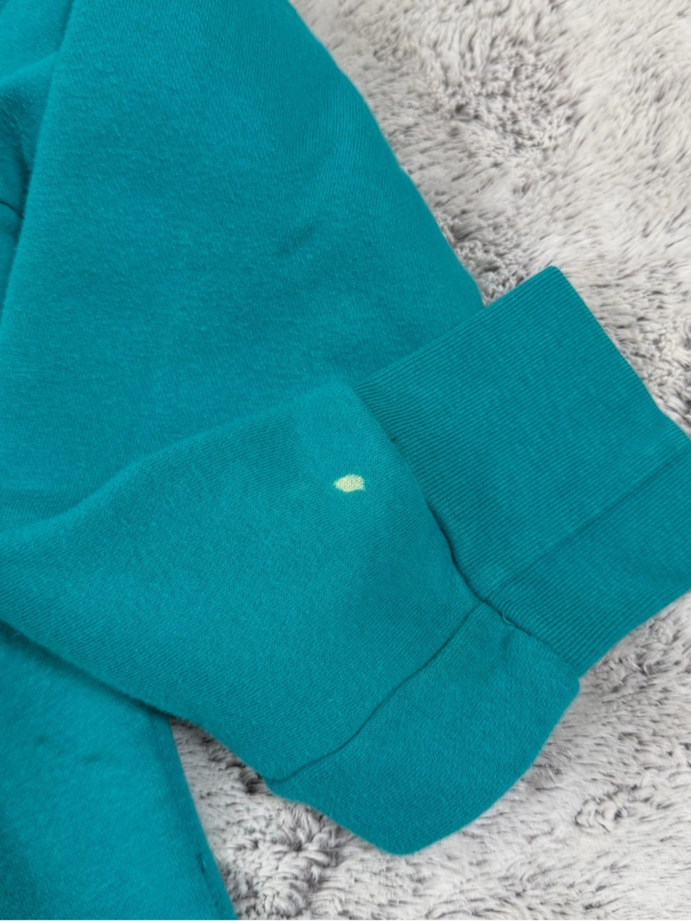 Aéropostale Graphic Long Sleeve Pullover Sweatshirt Hoodie Teal‎ Pink Logo Y2K - Picture 4 of 9